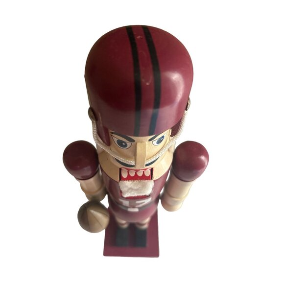 San Francisco 49ers Wooden Nutcracker 13-Inch Tall Football Player - Picture 5 of 10